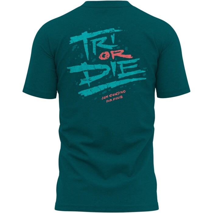 Huub 2024 Tri Or Die T-shirt CONTTODTE - Teal